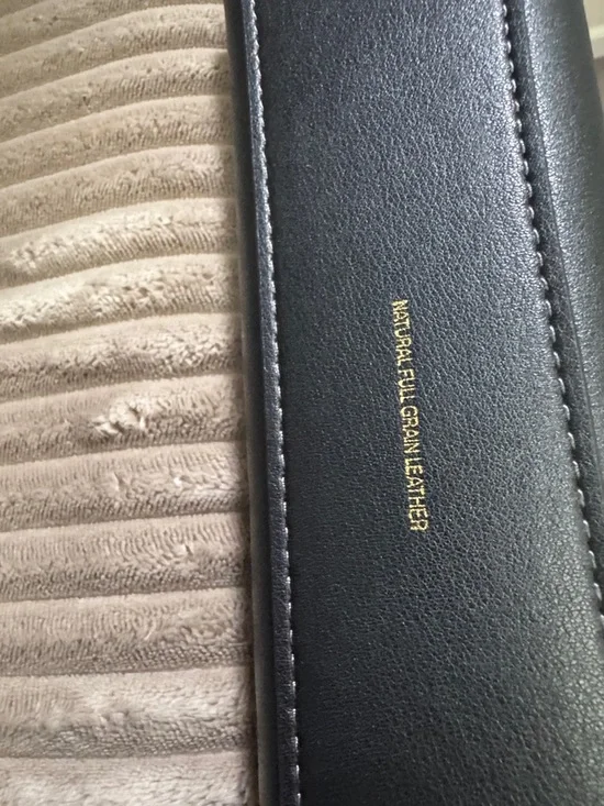 *SOLD*Coach Brooklyn 28 Black Leather Shoulder Hobo with Gold Logo - Picture 7 of 7